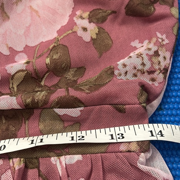 Alex B Lace Floral Maxi Dress - Picture 8 of 9